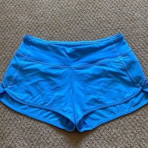 Light Blue Lululemon Shorts